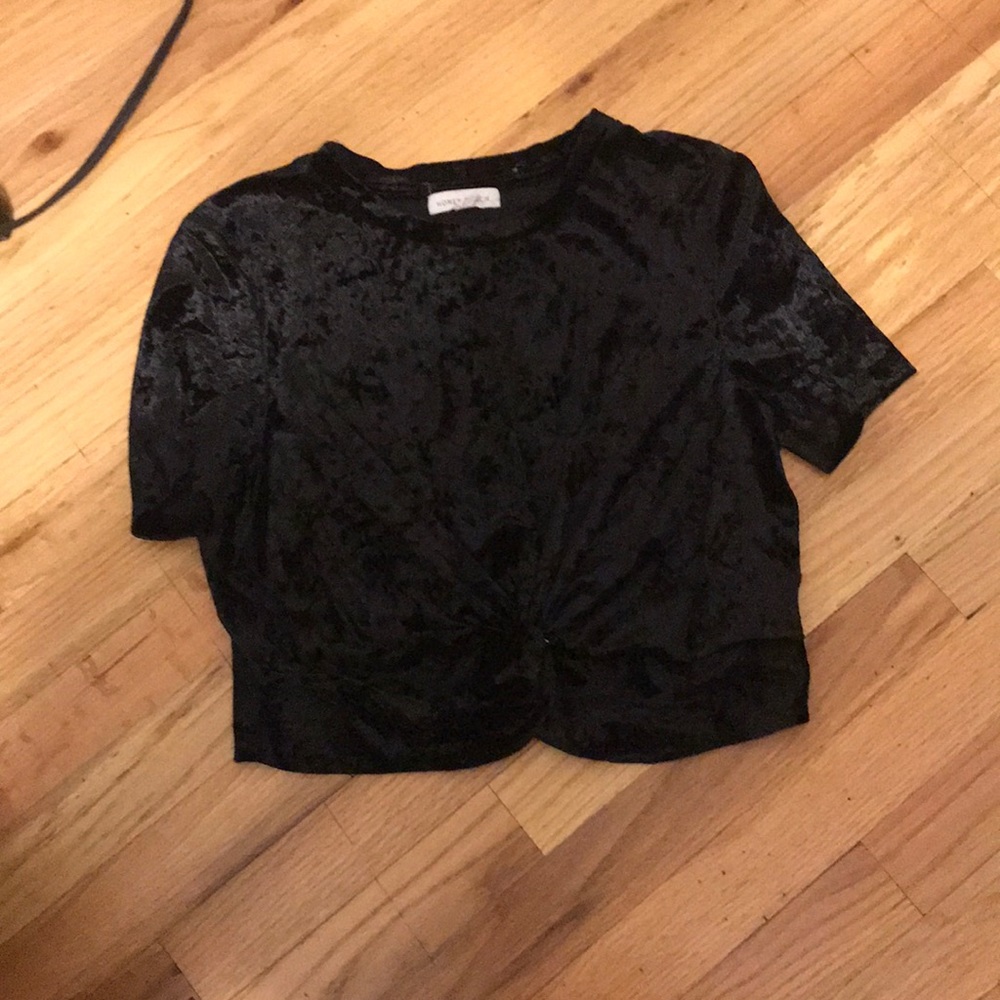 Velvet shirt
